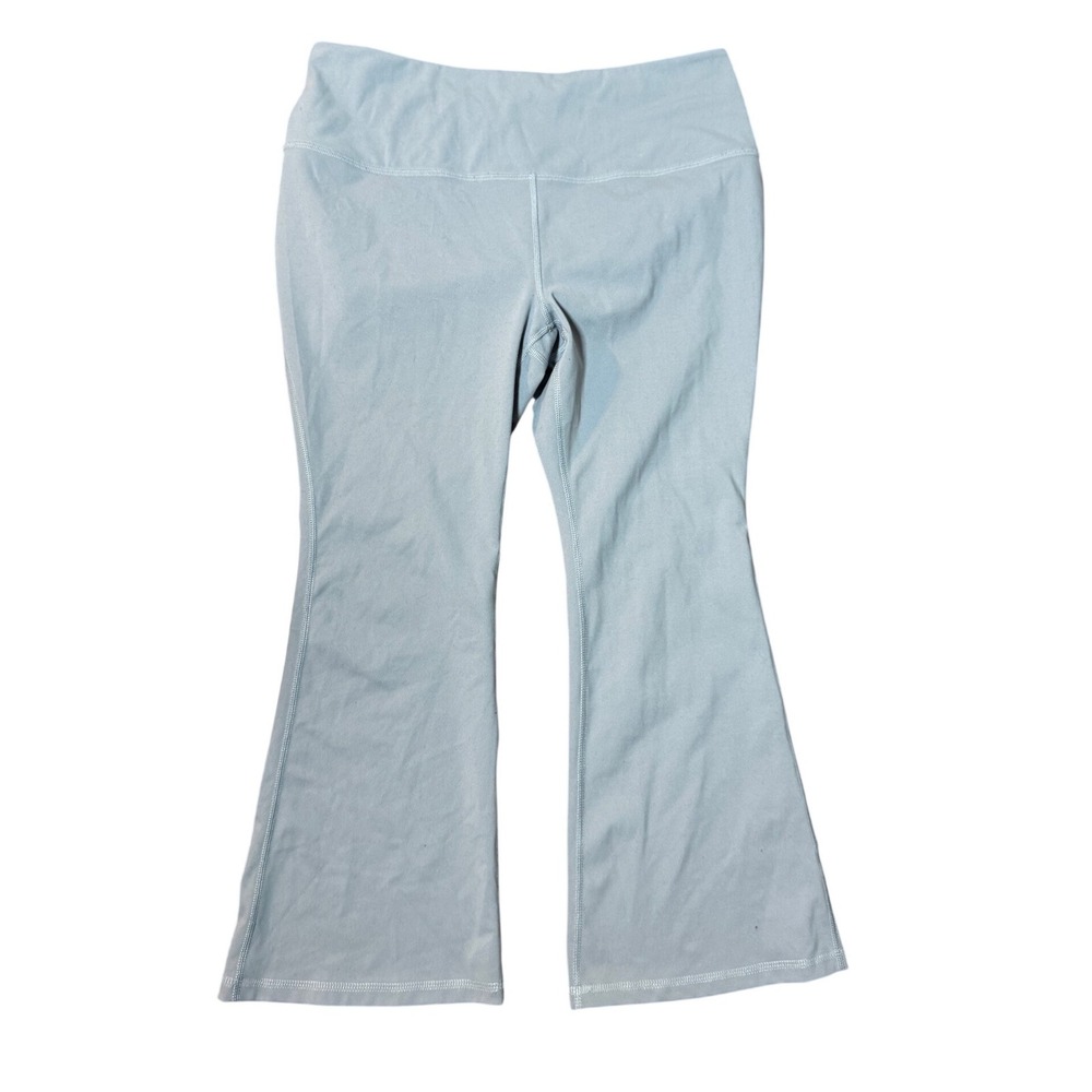 DSG Flare Yoga Pants Large Light Blue Excellent Athletic Leggings